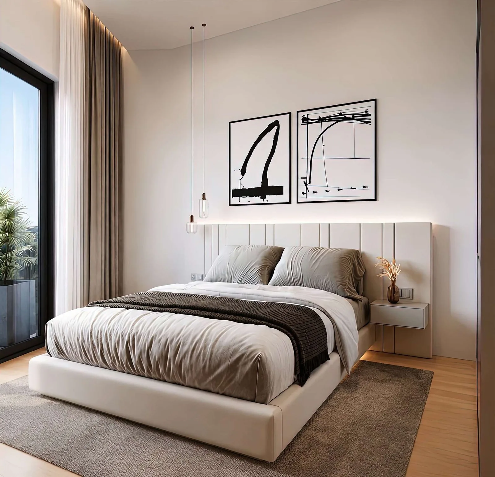 Kato Elliniko Riviera Suites — Yatak odası